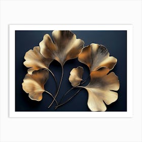 Ginkgo Leaves 13 Art Print