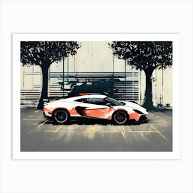 Mclaren P1 141 Art Print