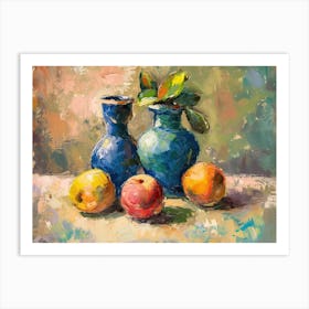 Contemporary Artwork Inspired By Paul Cezanne 4 Art Print