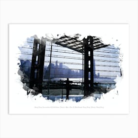 Hong Kong Convention & Exhibition Centre, Wan Chai & Northeast Hong Kong Island, Hong Kong Art Print