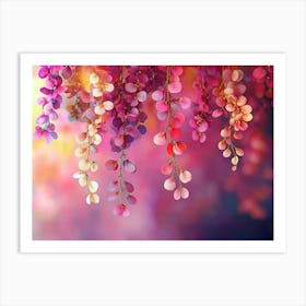 Wisteria Wallpaper 1 Art Print