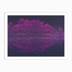 Abstract Water Art Print