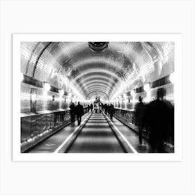 Old Elb Tunnel Art Print