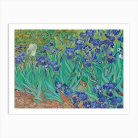 Van Gogh - Irises 1 Art Print