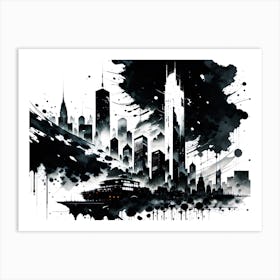 Cityscape 63 Art Print