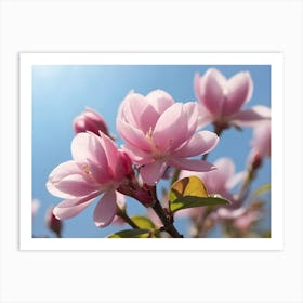 Magnolia Blossoms Art Print