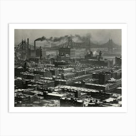 From Room 3003 – The Shelton, New York, Looking Northeast (1927), Alfred Stieglitz Art Print