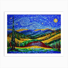 Starry Night 6 Art Print