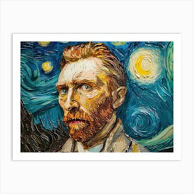 Contemporary Artwork Inspired By Vincent Van Gogh 7 Art Print
