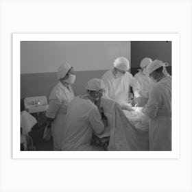 Untitled Photo, Possibly Related To Operation At The Cairns General Hopsital At The Fsa (Farm Security Art Print