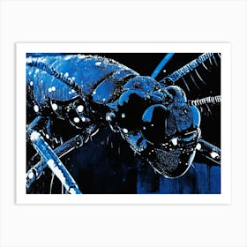 Blue Ant Art Print