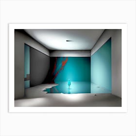 Blue Room Art Print