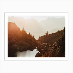 Mountain Sunrise Art Print