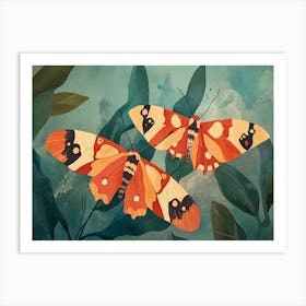 Two Butterflies Art Print