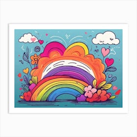 Rainbow Art Print