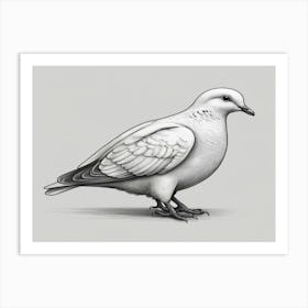 Pigeon 4 Art Print