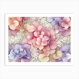 Hydrangeas 2 Art Print