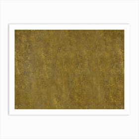 Gold Textured Background Art Print