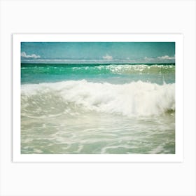 Sand And Sea Art Print