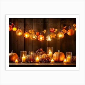 Thanksgiving Table 6 Art Print