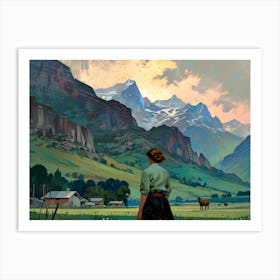 Switzerland 4 Art Print