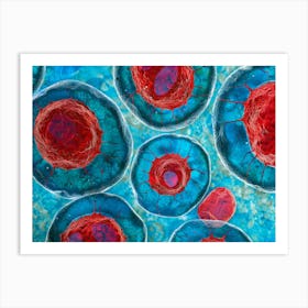 Cell Division Art Print