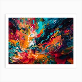 Abstract Painting 29 Art Print