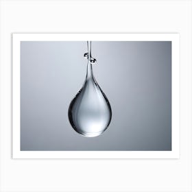 Drop Of Water Art Print