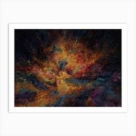 Nebula Art Print