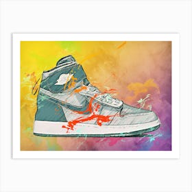 Air Jordan 1 High Flyease Art Print