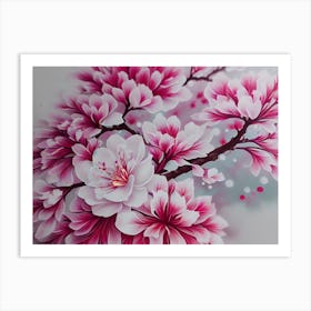 Cherry Blossoms 33 Art Print