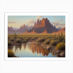 Hidden Desert Art Print