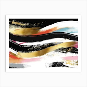 Abstract Painting 1652 Art Print