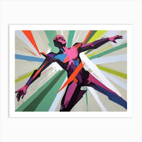 'Dancing Man' Art Print