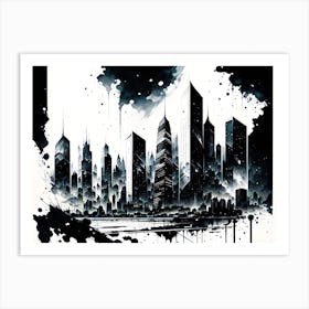 Cityscape 32 Art Print