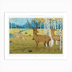 Deer From The Animal In The Decoration (1897), Maurice Pillard Verneuil Art Print