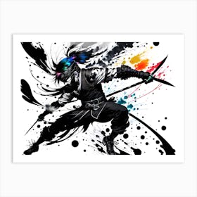 Samurai Warrior 9 Art Print