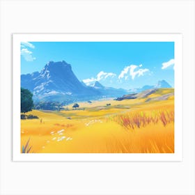 Legend Of Zelda Art Print