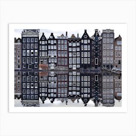 Architecture Of Amsterdam Art Print