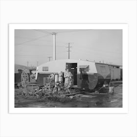 Arranging Food On Table At Buffet Supper Of The Jaycees At Eufaula, Oklahoma, See General Caption Number 25 By Art Print