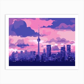 Toronto Skyline  Art Print
