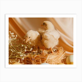 Easter Chicks 1 Art Print