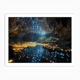 Cave Of Stars Paintings Art Print 1 Art Print