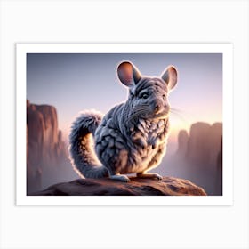 Chinchillaroo Art Print