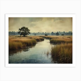 Marsh 1 Art Print