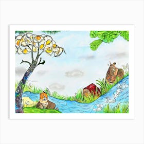 Children'S Painting Art Print