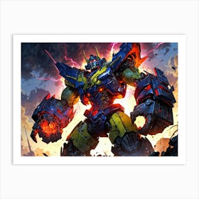 Transformers The Last Knight 11 Art Print