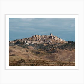 Castle On Top Of Hill Art Print