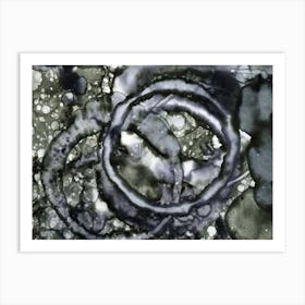 Gray Abstraction 1 Art Print