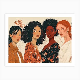 Women Of Color 16 Art Print